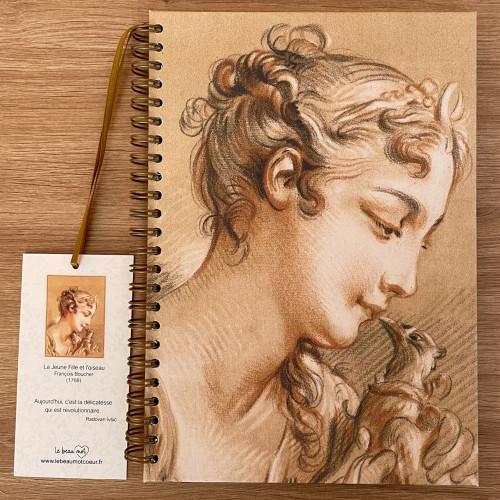 La jeune fille et l'oiseau